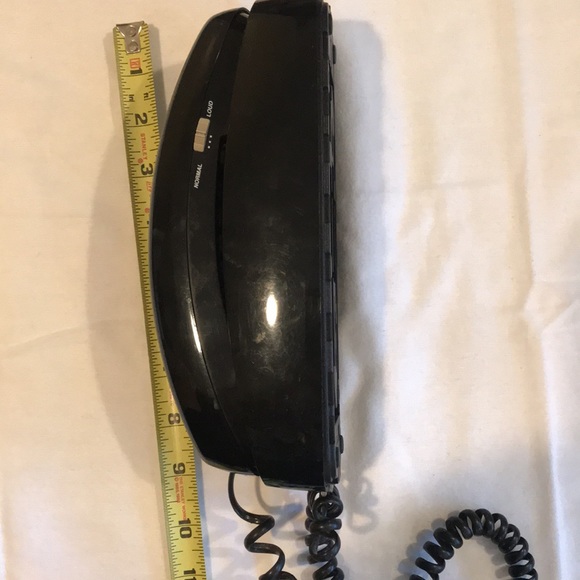 🚦AT&T 210M Trimline Corded Phone black - Picture 2 of 8